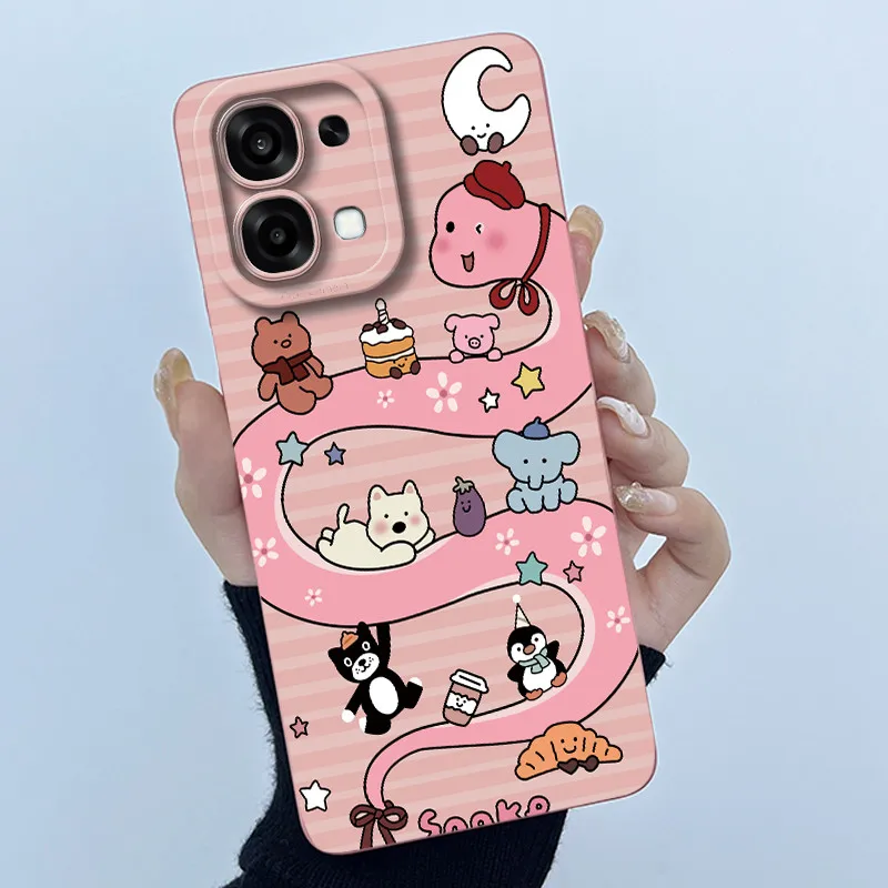 Floral Oil Painting Silicone Shockproof Phone Case - Fashion Simplicity Design