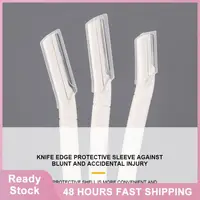 New Eyebrow Trimming Knife Macro Eyebrow Trimming Knife Eyebrow Trimming Clip Four-piece Eyebrow Trimming Tool 1