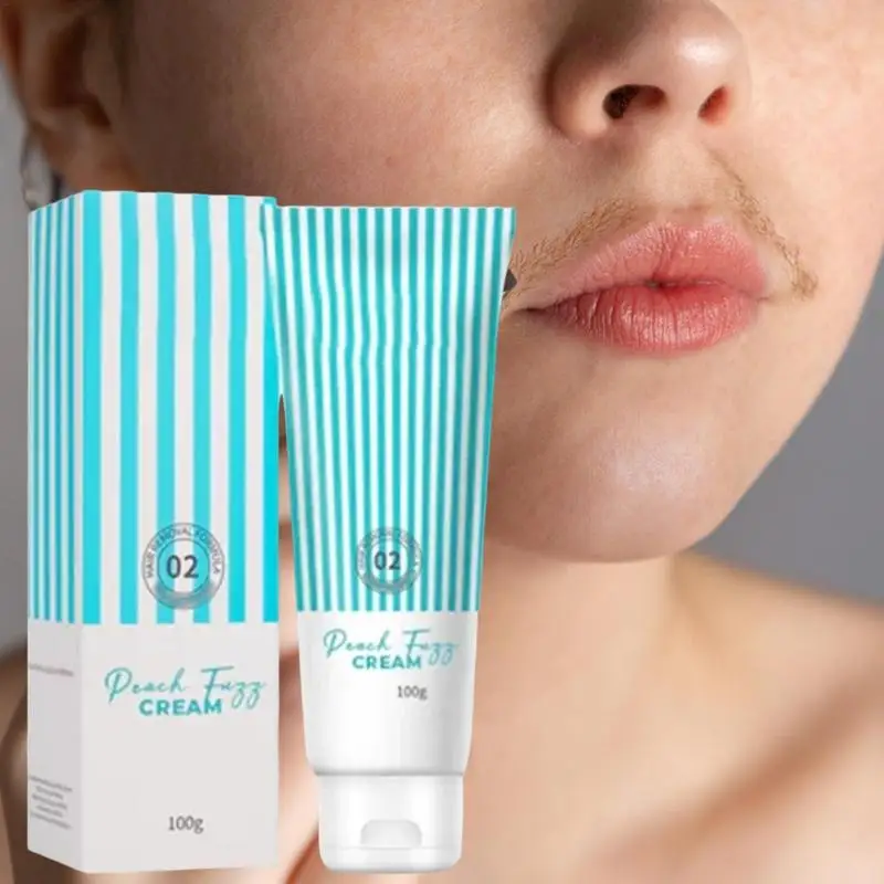 Lip Hair Removal Cream Hair Removal Cream For Face Fuzz Hair Remover Cream Upper Hair Removal Fuzz Remover For Facial 100g 3