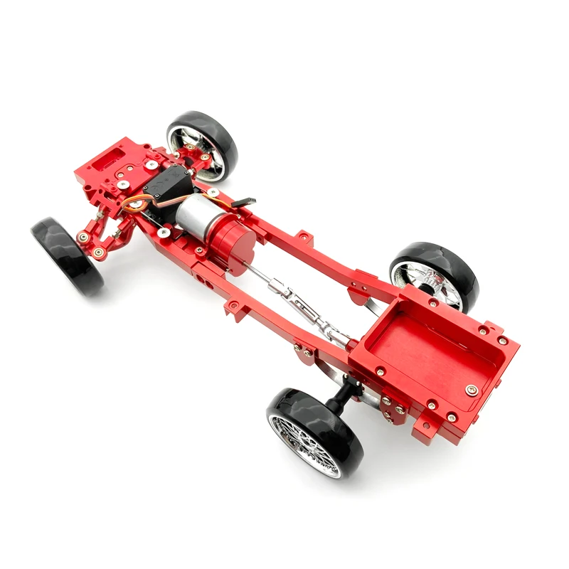 Wpld12cncmetalcorpochassisquadrofeixe110rcdriftcarrodiy