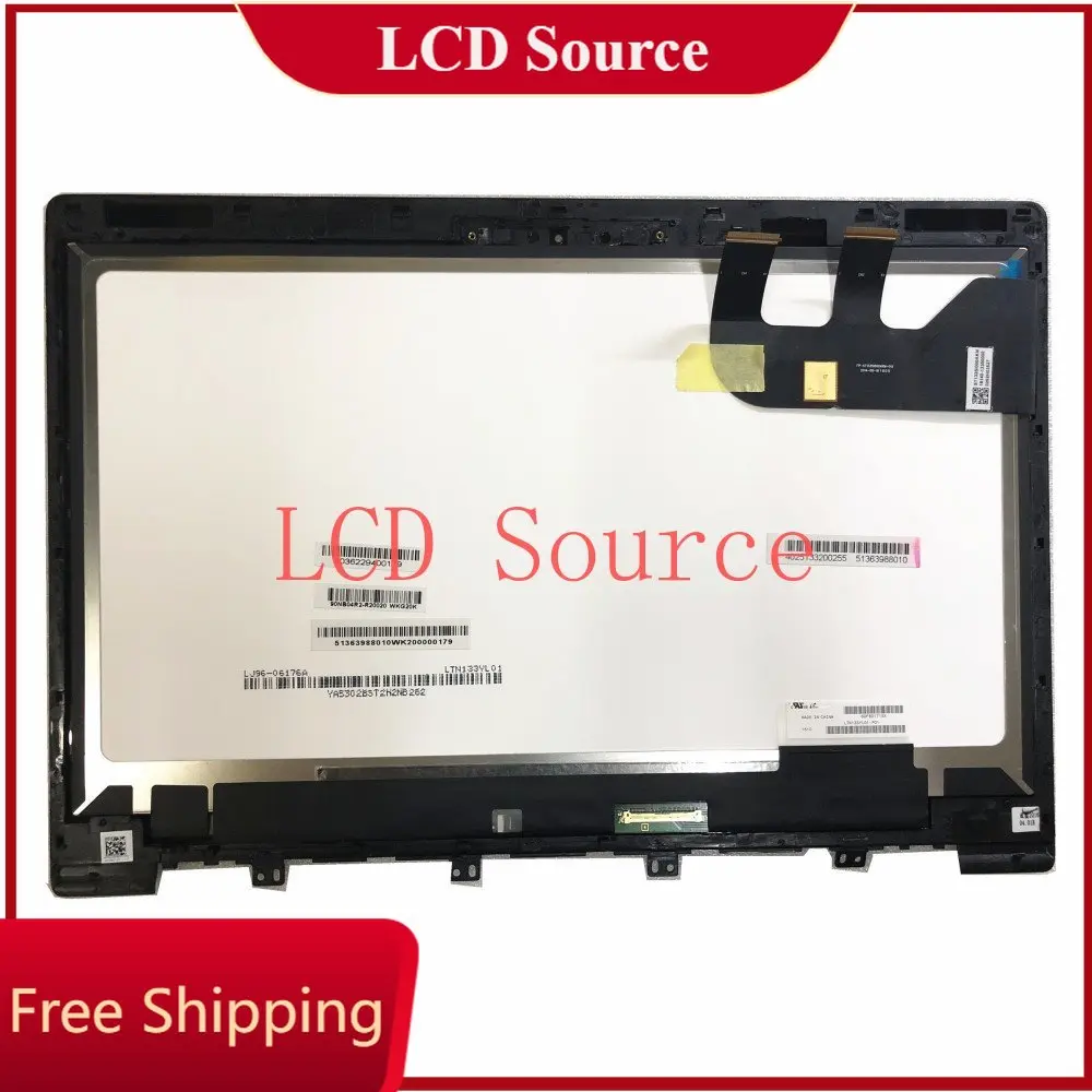 Muslimp01 Fp-St133Si000Akm-01X Per Asus Zenbook Ux303Ln Ux303Lb Ux303La Touch Screen Lcd Screen Digitizer Assembly Frame