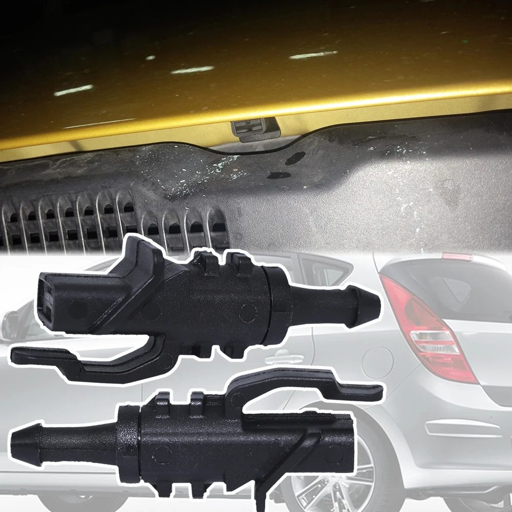 2X Per Hyundai I30 Mk1 Elantra Touring 2007 2008 2009 2010 2011 2012 Ugello Di Spruzzatura Della Rondella Del Tergicristallo Anteriore Jet 98630-2L100