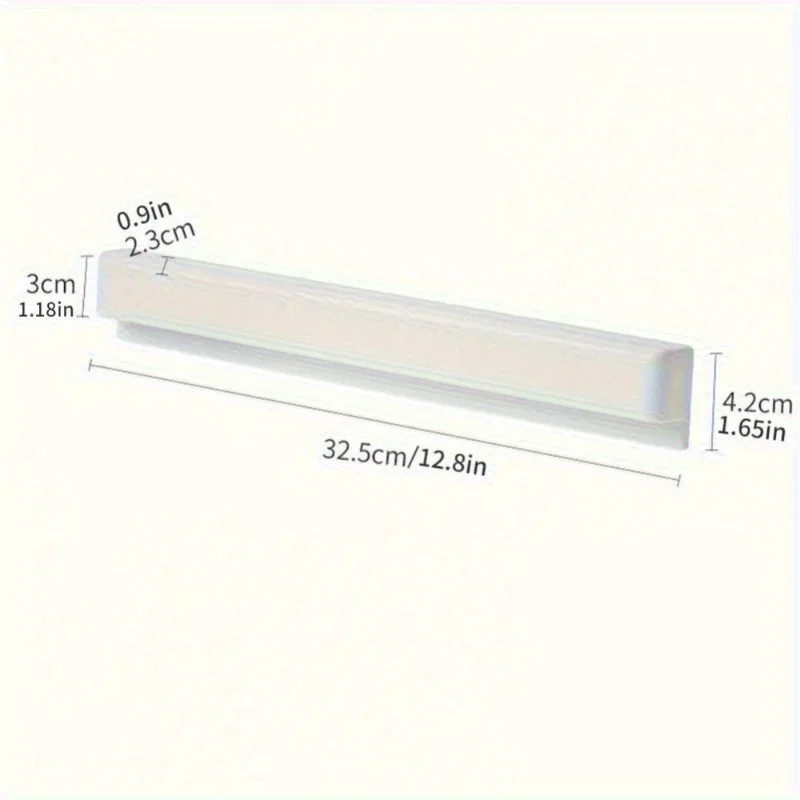Wall Mounted Toothbrush and Toothpaste Holder Durable Sticky Plastic Organizer for Bathroom Toothbrush Holder