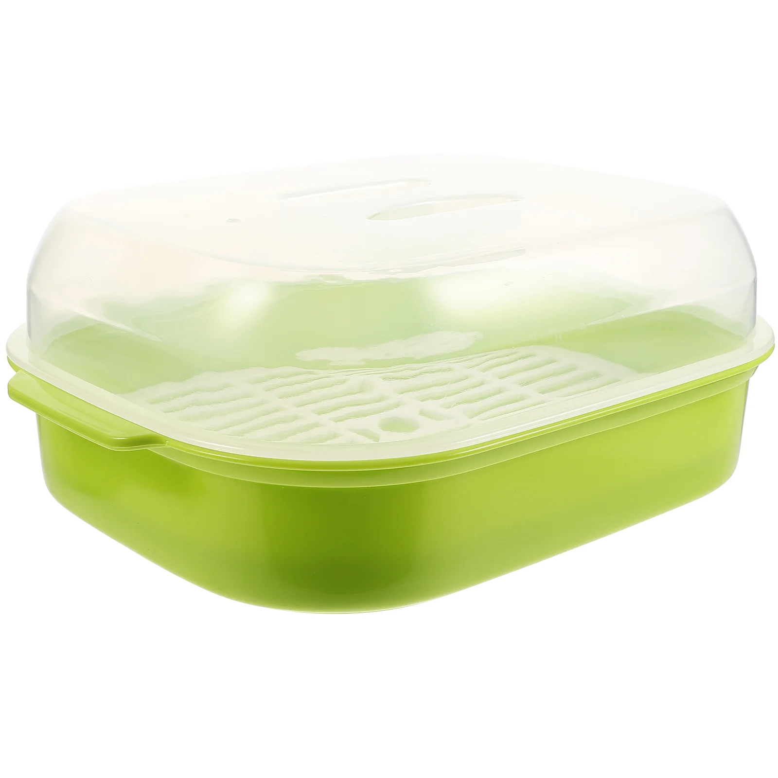 Microwave Safe Food Basket Premium Material Kitchen Cookware Microwave Oven With Vent Hole For Home Garden