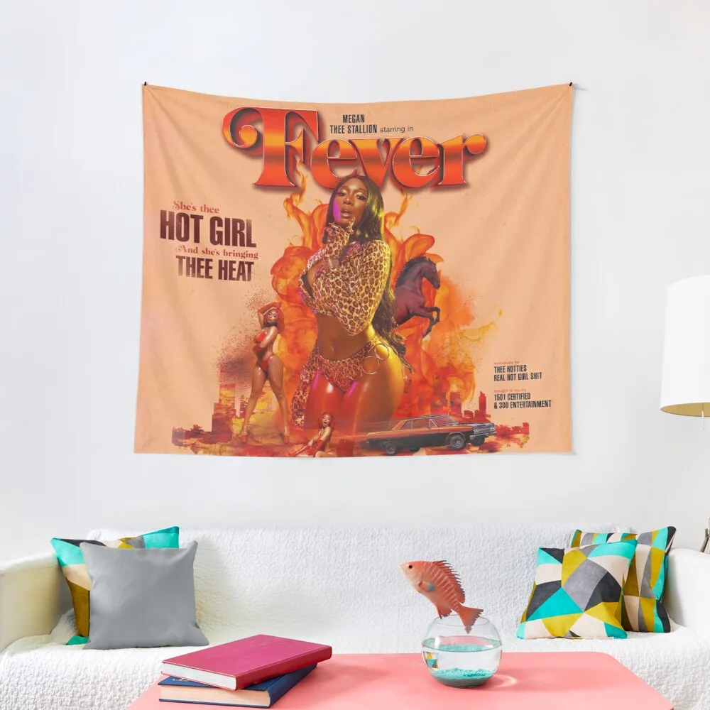 

Megan thee Stallion - FEVER Tapestry Christmas Wall Tapestry Cute Decor
