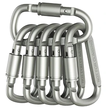 Aluminum Carabiner Clip 1