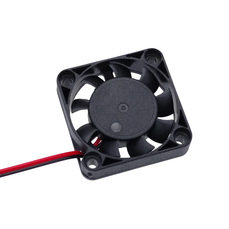 Industrial Cooling Fan 10PCS DC Brushless Fan with Two Lines 5V 12V 24V Sleeve Bearing 40*10mm