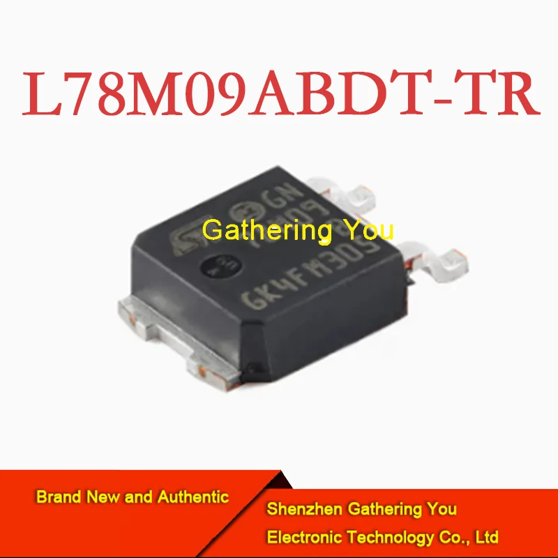 

L78M09ABDT-TR TO-252 Linear Regulator 9.0V 0.5 a Positive Brand New Authentic