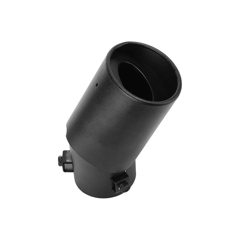Exhaust Muffler Tip Car Rear Exhaust Pipe Tail 63mm Curved/Str Stainless Steel Modified Parts Car Accessories