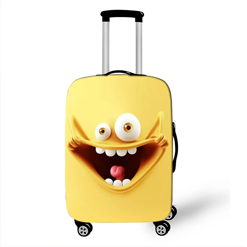 Elastic Cartoon Cute Print Luggage Protective Cover Zipper Suit 18-32 inch Bag Suitcase Covers Trolley Cover Travel Accessories