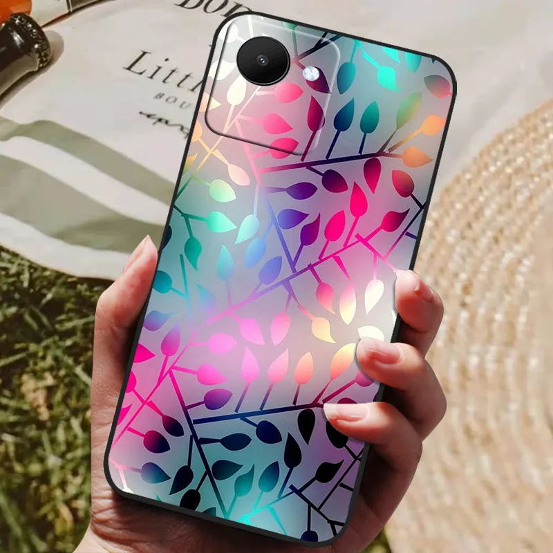 Black Soft Silicone Cat Design Phone Case