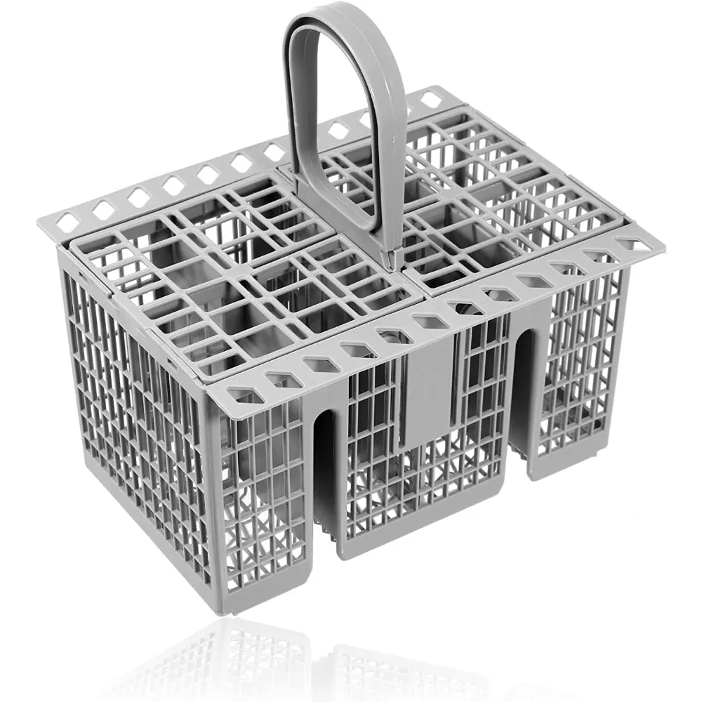 Dishwasher Cutlery Basket for Hotpoint 99673-8729,C00257140 C00386607,Compatible with G-E, Whirl-pool, Sam-sung, BO-SCH 2