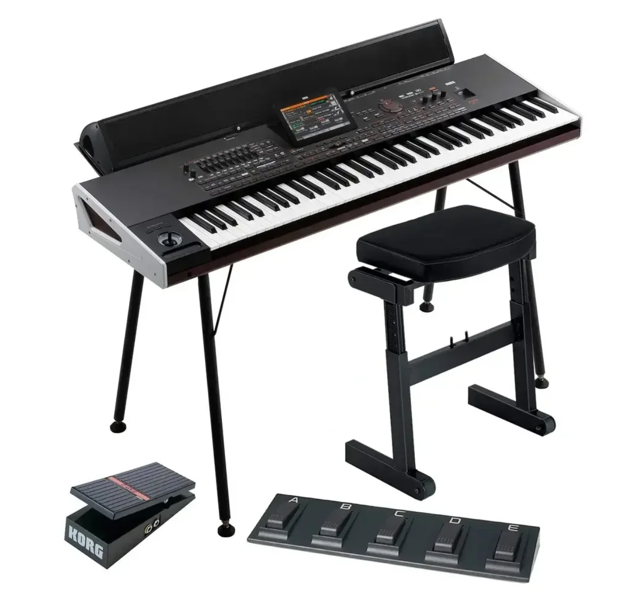 

Тестирование клавиатуры Korg Pa4x 76 с акустической системой PaAS