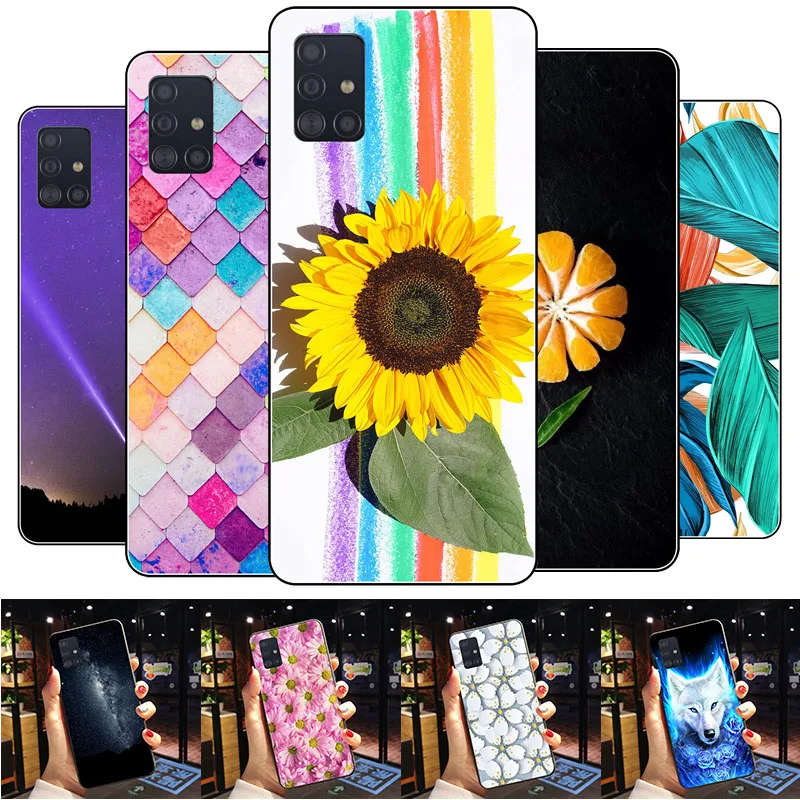 Custodia In Silicone Per Samsung Galaxy A51 4G A31 2020 M40S Sm-A515U Sm-A515F/Dsn 6.5 "Custodie Custodia Carina Per Samsung M40S