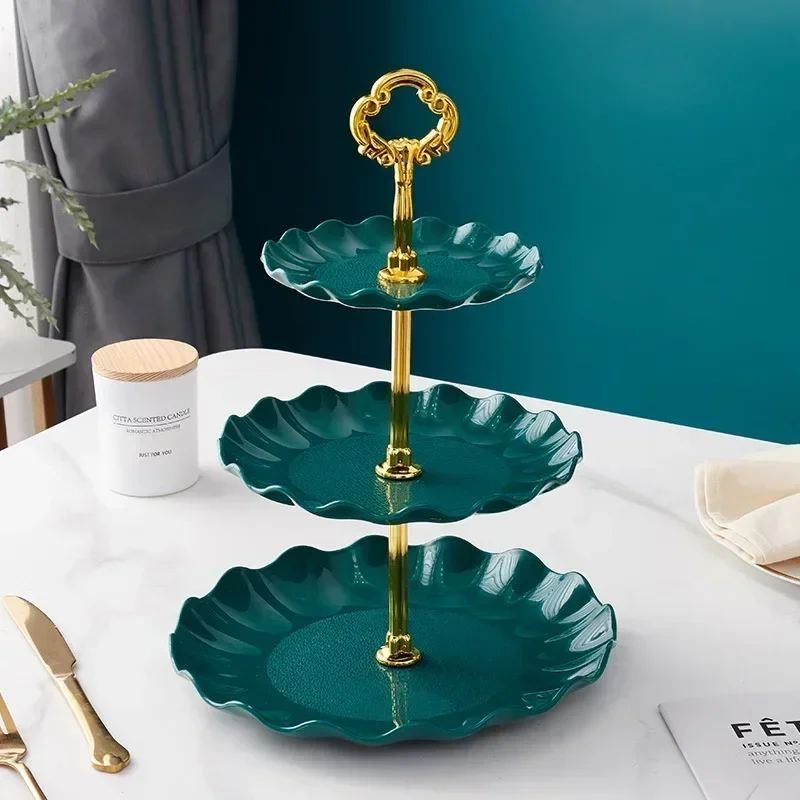 Cupcake Stand Fruit Plate Holder Desserts Snack Candy Buffet Stand Tower For Christmas Wedding Party Cake Dessert Tray cake stand,cake tray