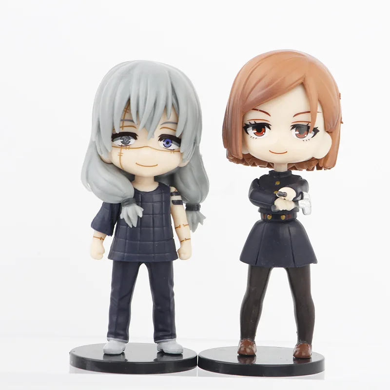 7 Pcs/Pack Jujutsu Kaisen Q Posket Figure Satoru Gojo Geto Suguru Yuji 7cm Figurine Anime Collection Dolls Ornaments BEST SELLERS