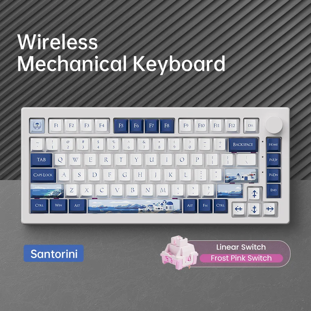 Akko 5075 V3 75% Mechanical Keyboard 8000/10000mAh 2.4GHz Wireless/ Wired thumbnail 3