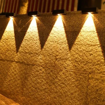 Solar Square Outdoor Wall Light 1
