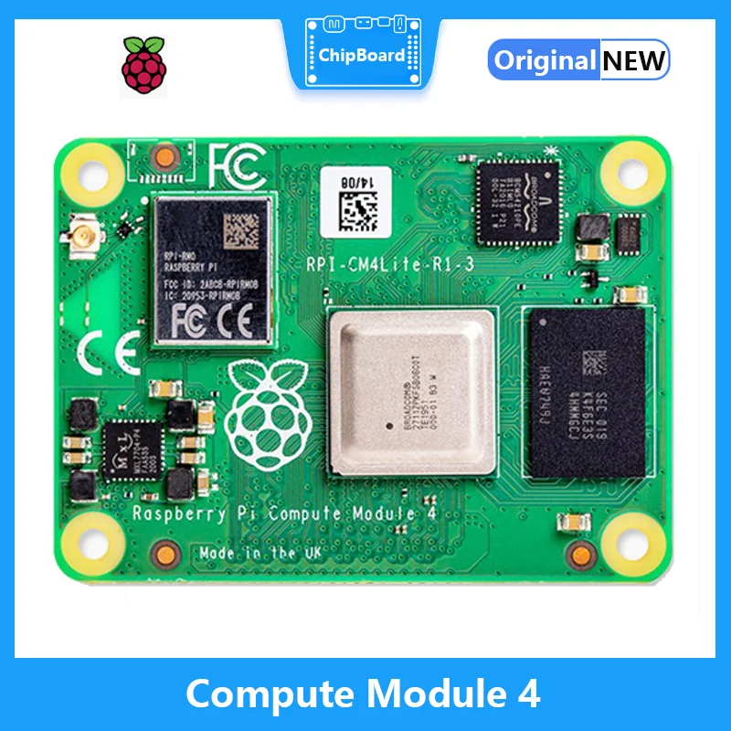 Raspberry Pi Compute Module 4 With 8Gb Ram 32Gb Emmc Flash With Wifi/Bluetooth
