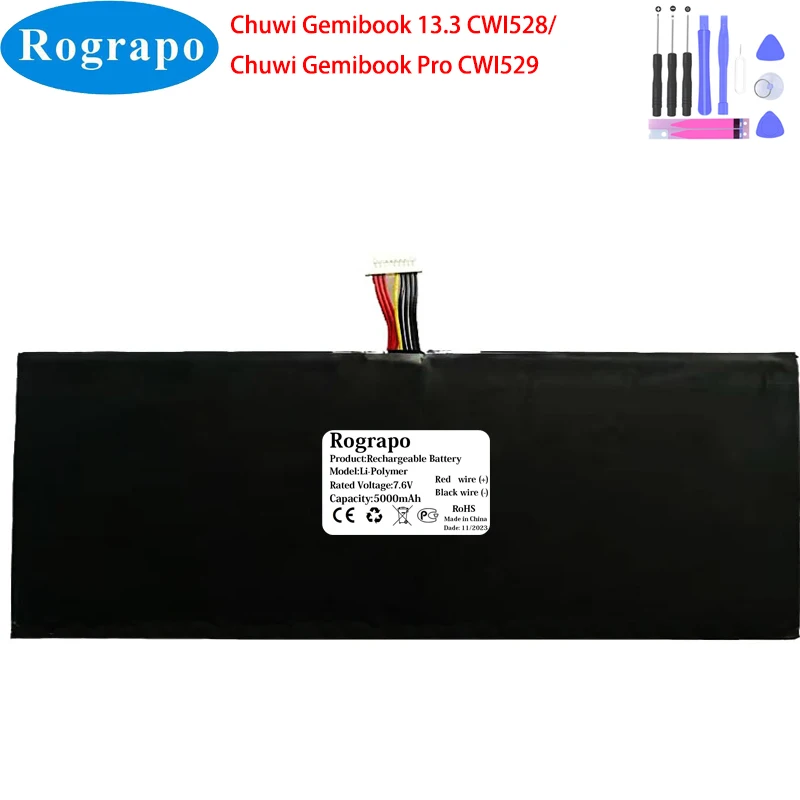 bateria nova do caderno do portátil de para chuwi gemibook pro