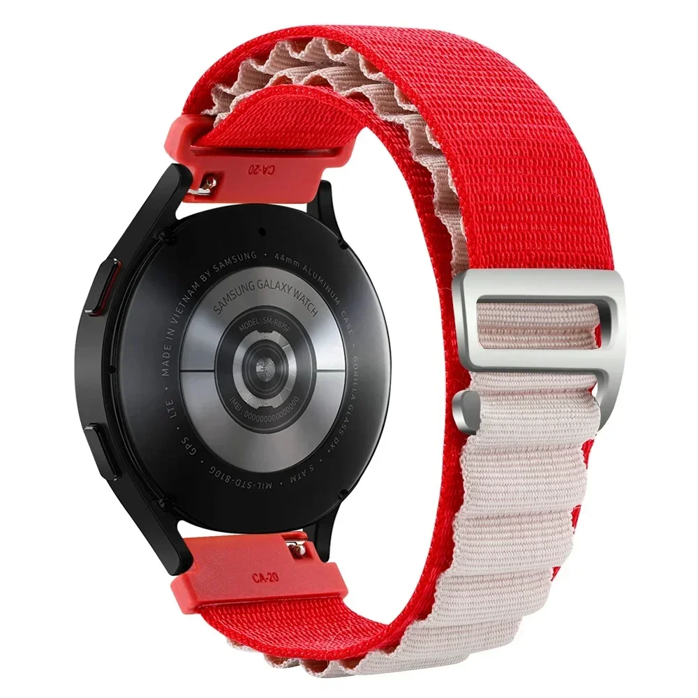 Nylon Alpine Loop Adjustable Sports Strap Bracelet in a variety of colors.