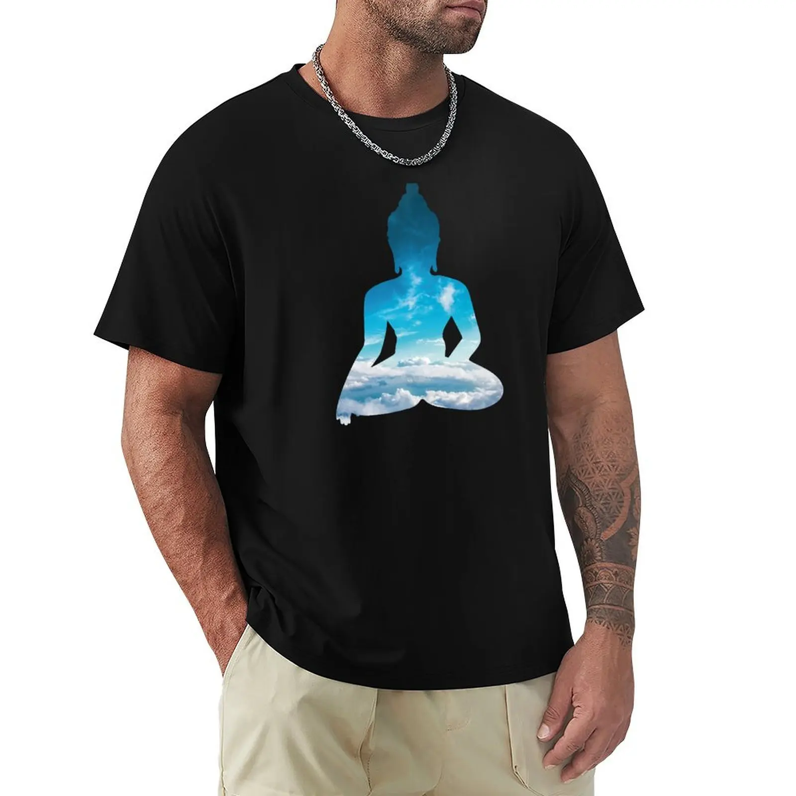 

Sky Buddha T-Shirt customs design your own oversized t shirt graphic shirts men