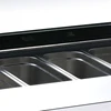 Tabletop Counter Glass Gelato Ice Cream Display Cooler Freezer Refrigerator Showcase for Ice Cream gelato display freezer 6