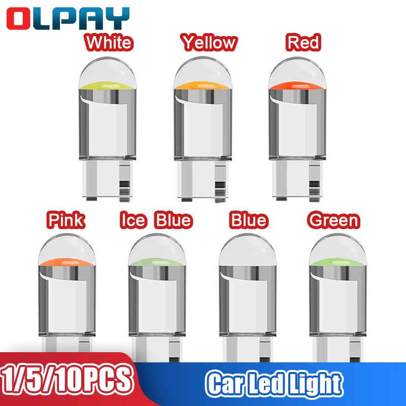 Osram LED width light T10 bulb 12V license plate reading light w5w signal  light 6000k car