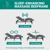 USB Ports, Wireless Remote, Assembly Needed, Ergonomic, Bed Frames, 5