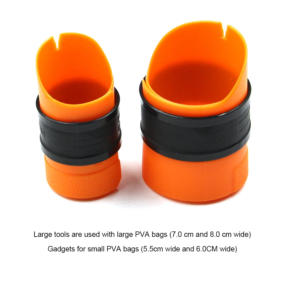 PVA Bag System Loader Carp Fishing Accessories Carp Bait Loading Tools PVA Stems Loader for Carp Rig Coarse Method Feeder