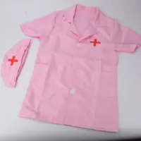 Vêtements de médecin à manches courtes, vêtements de spectacle pour enfants, jouets familiaux 6