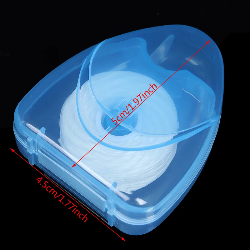 Dental Floss 1PC 50 Meters Long Dental Floss Oral Hygiene Teeth Cleaning Interdental Brush Toothpicks Floss Teeth Oral Care Tooth Clean
