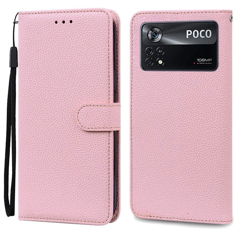 Elegant Leather Flip Wallet Cover - Premium Protection and Style