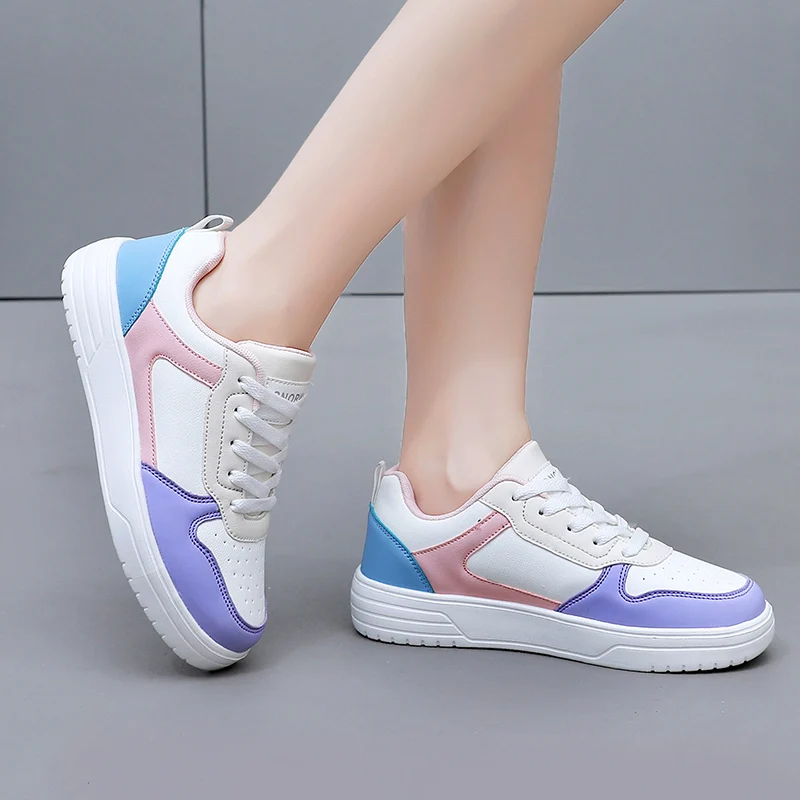 Women's Vulcanized Shoes Outdoor Breathable Casual Shoes for Women Walking Sneakers Fashion Female Tenis Zapatos Para Mujeres - 6