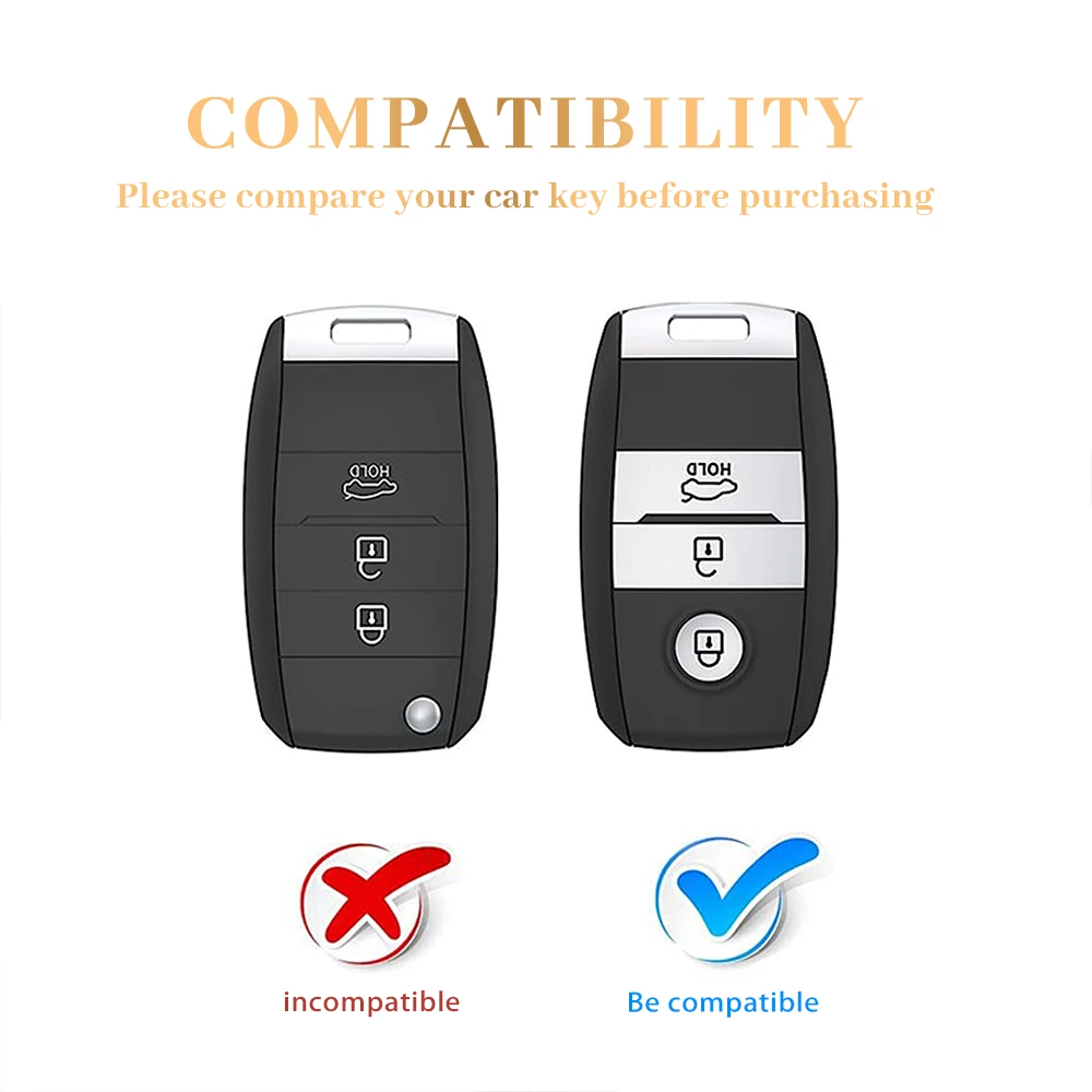 Premium TPU Car Key Case Cover
