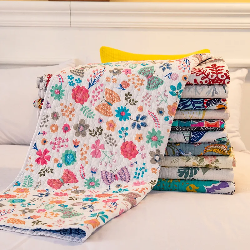 SoftCottonQuiltedMenstruationSofaBedPadWashableStudent