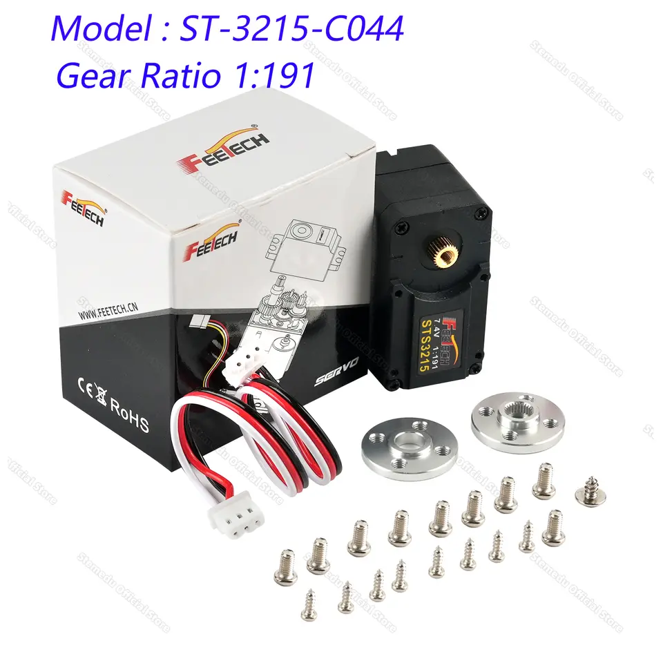 Feetech 7.4V 19KG ST3215-C046/C001/C044 Serial Bus Servo 1/345 1/191 1/147 Gear Robot Arm Magnetic Encoder 360° for SO-ARM100 image 10
