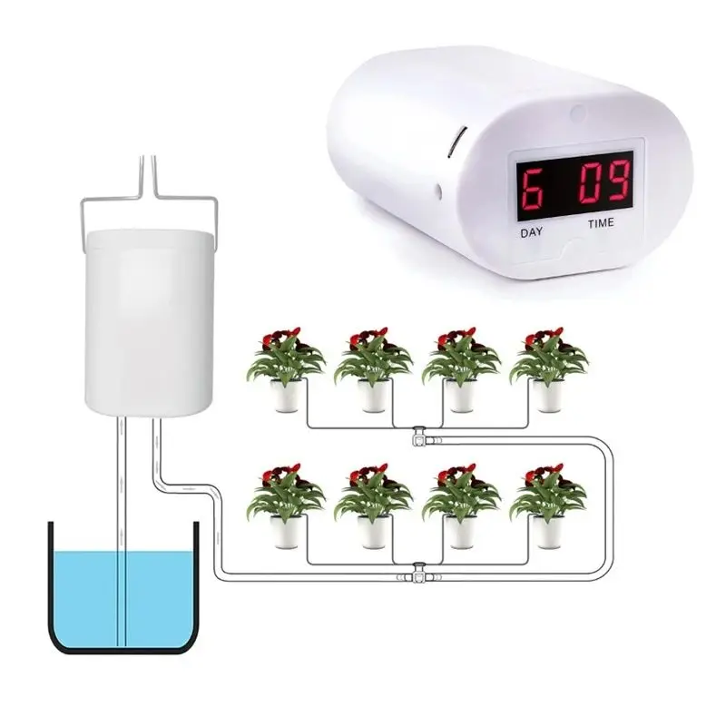 Automatic Watering Pump Controller - Plant Flower Home Sprinkler Drip Irrigation Device Pump Timer System Garden Tool