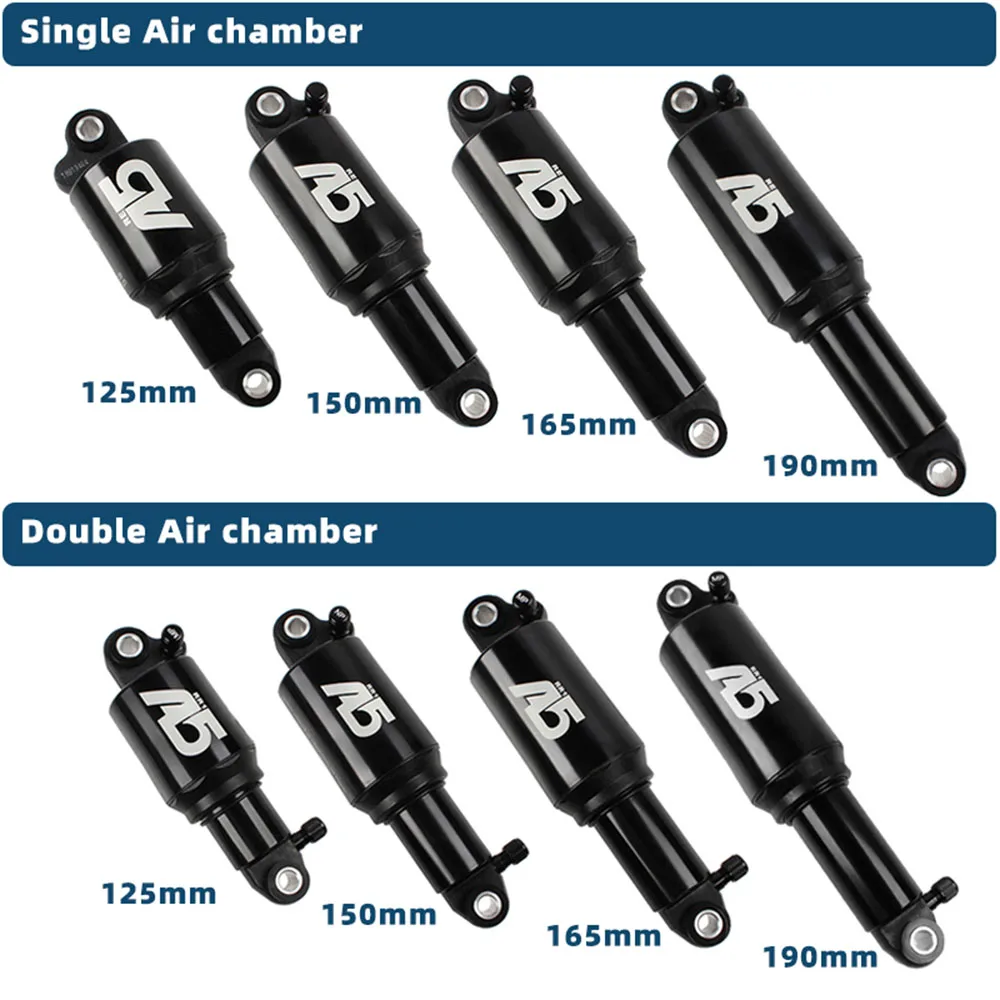 KsA5Rr1RearShock125150165190MMExaFormUltralightAir
