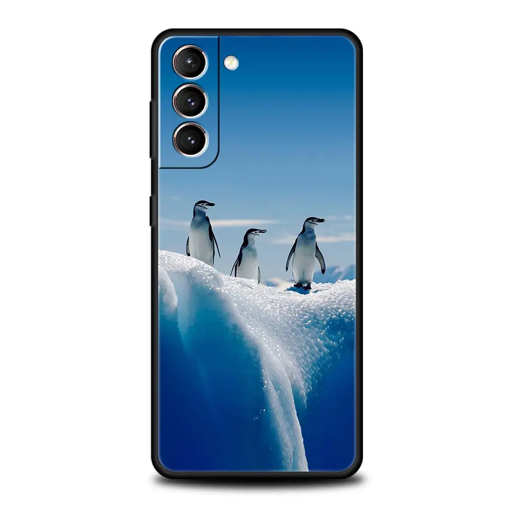 Penguin Arctic Soft Silicone Phone Case Cover