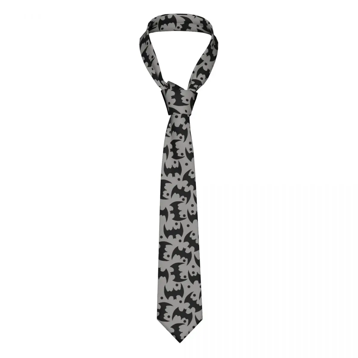 

Casual Arrowhead Skinny Gray Black Bats Necktie Slim Tie For Men Man Accessories Simplicity For Party Formal Tie