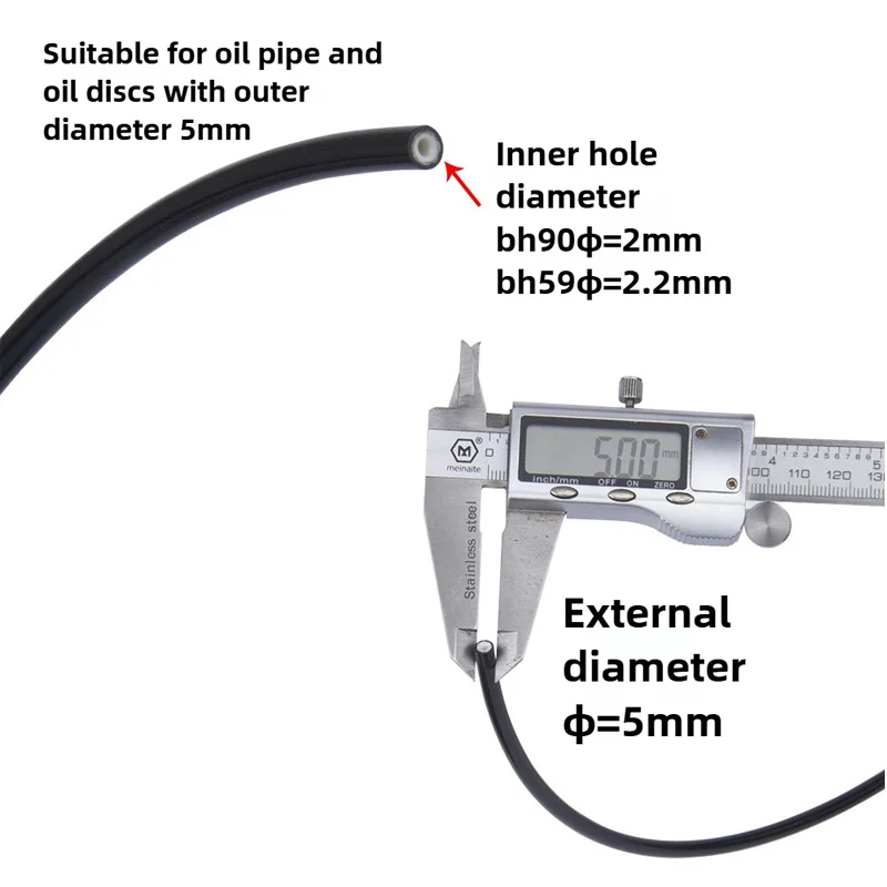 Mountain bike hydraulic Disc brake Oil Tube Set For SHIMANO Deore BH90 BH59
