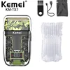 Kemei KM-TX7 Transparent Fuselage 1200 mAh Lithium Battery Electric Shaver USB Rechargeable Waterproof Reciprocating Razor 2