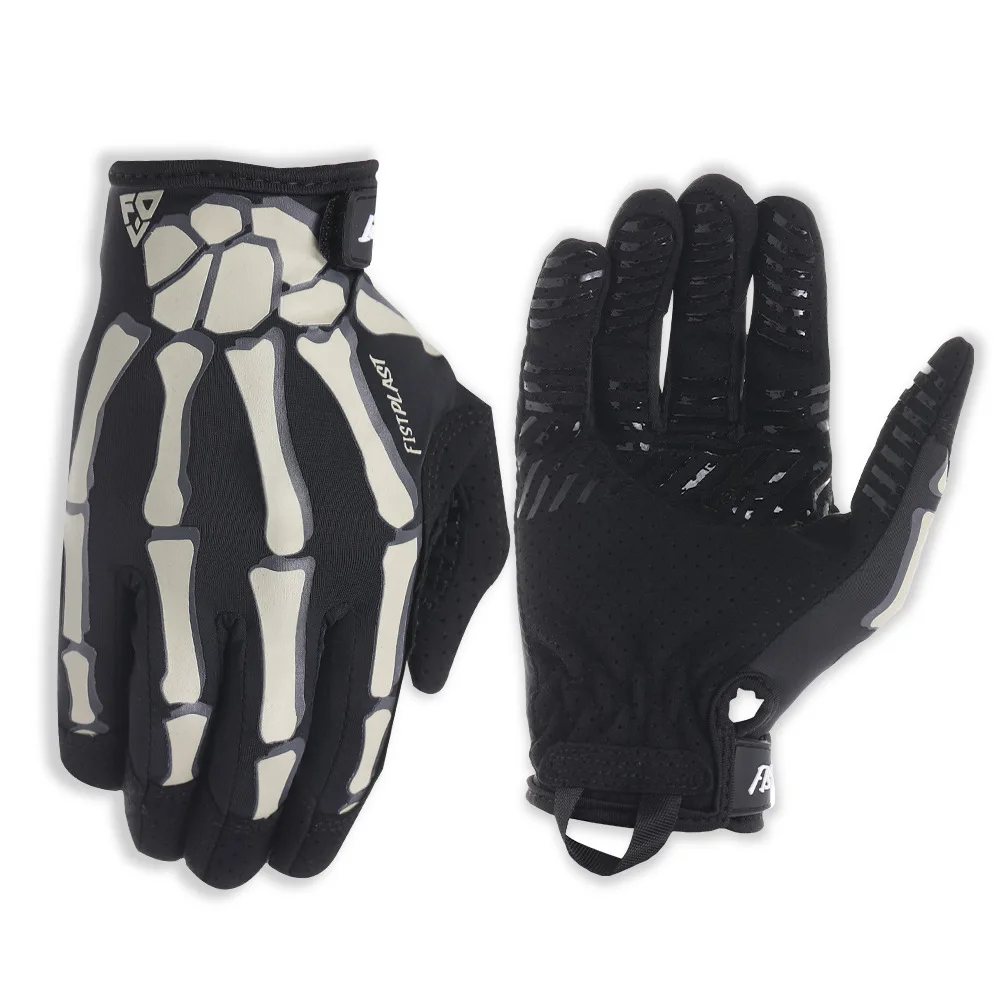 FISTPLAST Death Ghost Spring Summer and Autumn Motorcycle Bicycle Riding Non-slip Breathable Elastic Thin Tactical Touch Screen