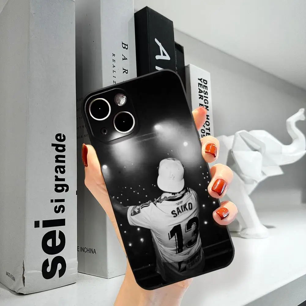 Saiko Black Soft Phone Case Cover