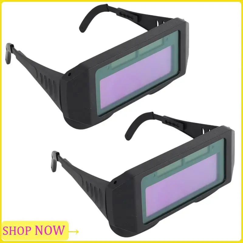 Especial 2X Solar Automatic Dimming Welding Protective Mask Welder Glasses Welding Cap