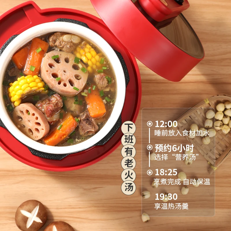 Kitchen Multicooker Instant pot pressure cooker 2.5L Smart Electric pressure cooker Automatic slow Home appliances 220V