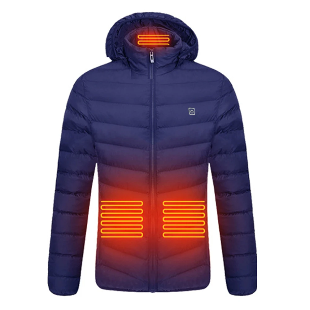 

Vests Jacket Heated Vests Polyester Red/blue/black S/M/L/XL/2XL/3XL/4XL/5XL/6XL Three Levels Control 1pc 5V Safety Voltage