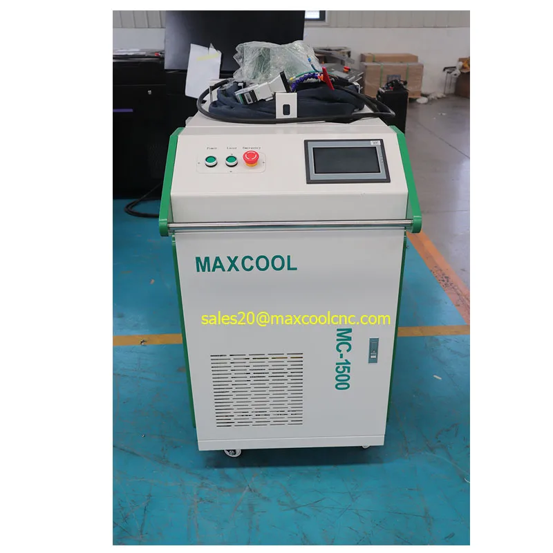 

Hot Sale Maxcool Fiber Laser Cleaning Machine 1500w 2000w 3000w
