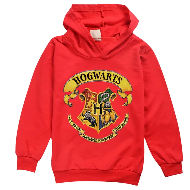 Hogwarts Gryffindor Hoodie Kids Harry Potter Clothes Boys Harry